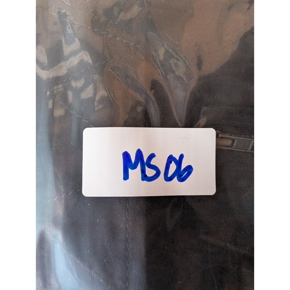 VTG Y2K Express Black Utility Jacket Cotton Canvas Zip Pocket Moto Style Small - Picture 8 of 8